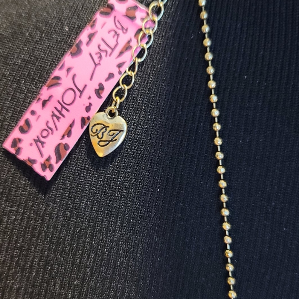 NWT Pink Heart Locket Necklace by Betsey Johnson - Picture 10 of 11